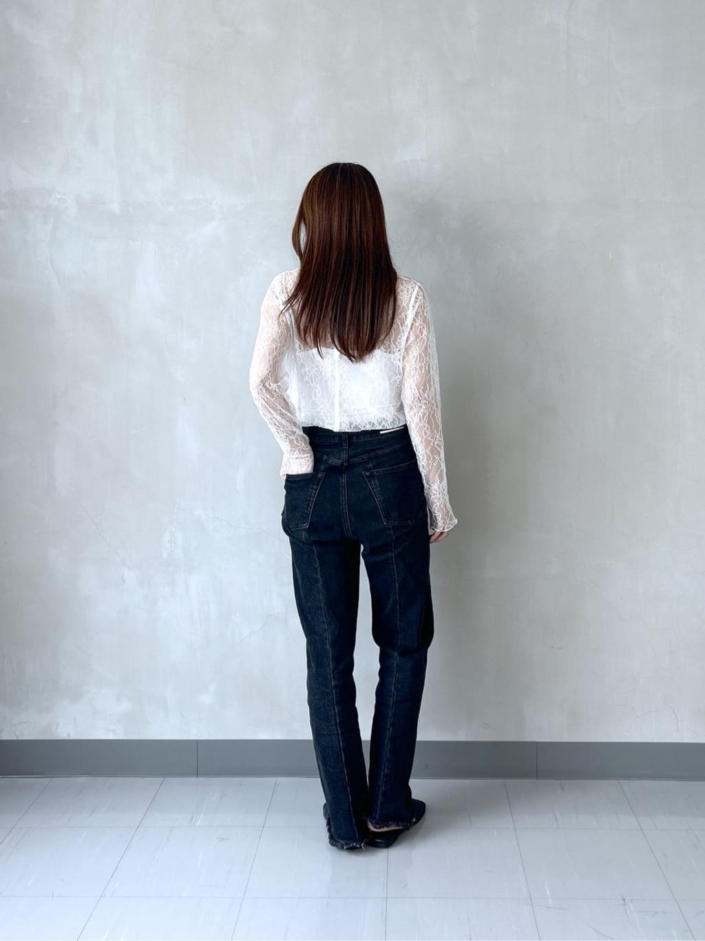 takaさんの「INDIVI｜牛革23㎜スライドベルト」を使ったコーディネート