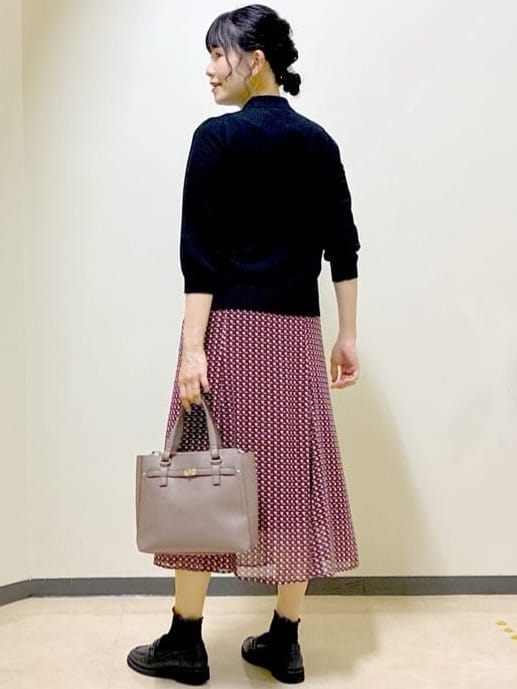  beni_gingerさんの「Reflect｜【透けにくい◎】衿付き七分袖ニット」を使ったコーディネート