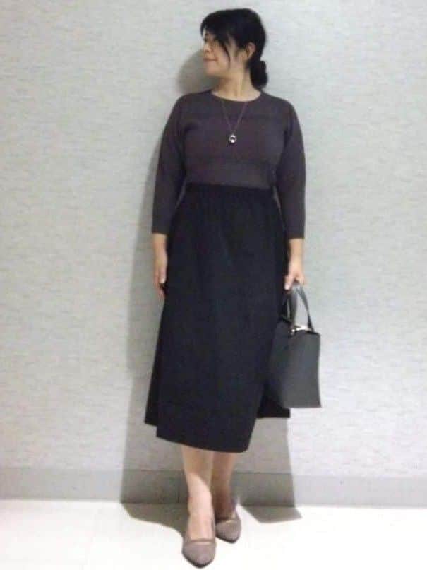 sakoさんの「Reflect｜【軽い羽織に◎／セットアップ可】パール調ボタン付きカーディガン」を使ったコーディネート