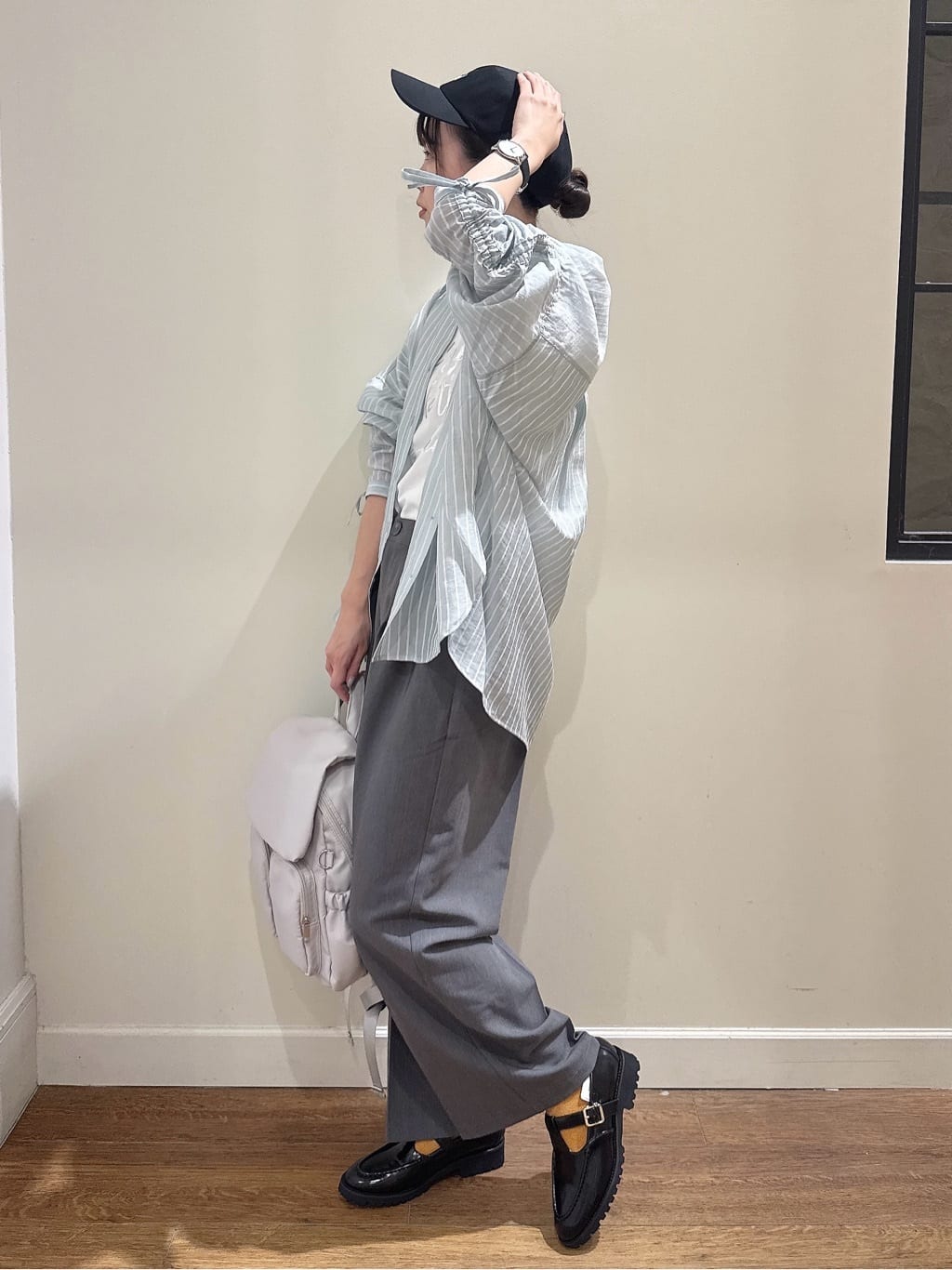 yupii-&uml;̮⃝さんの「SHOO･LA･RUE｜【S-LL/ひんやり/UV】選べる6柄でそれぞれ欲しくなる プリントTシャツ」を使ったコーディネート