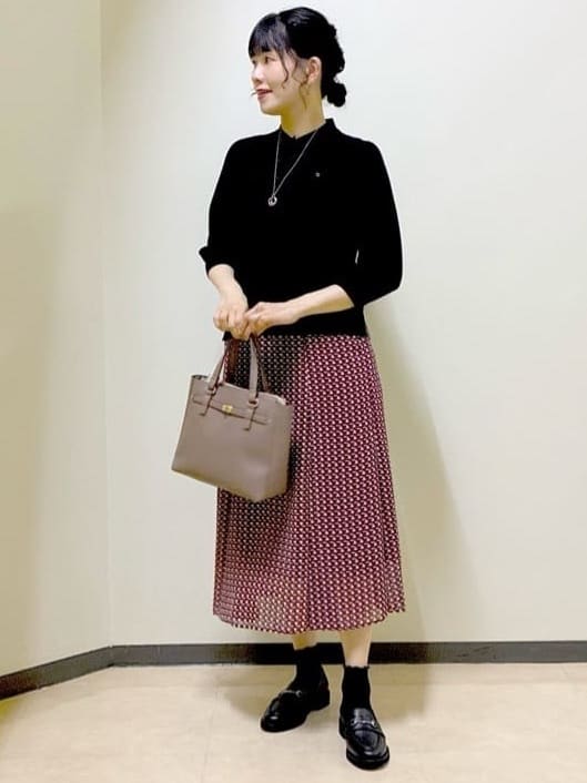  beni_gingerさんの「Reflect｜【透けにくい◎】衿付き七分袖ニット」を使ったコーディネート