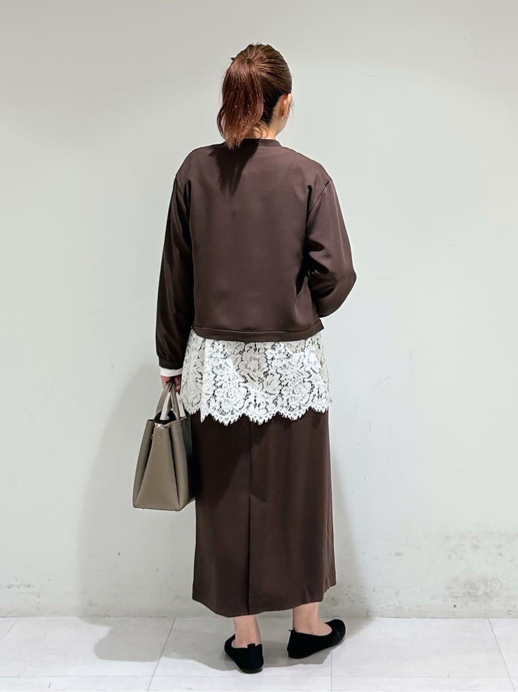 tsuyuさんの「INDIVI｜【洗える／UVケア／吸汗速乾】ジョーゼットライトブルゾン」を使ったコーディネート