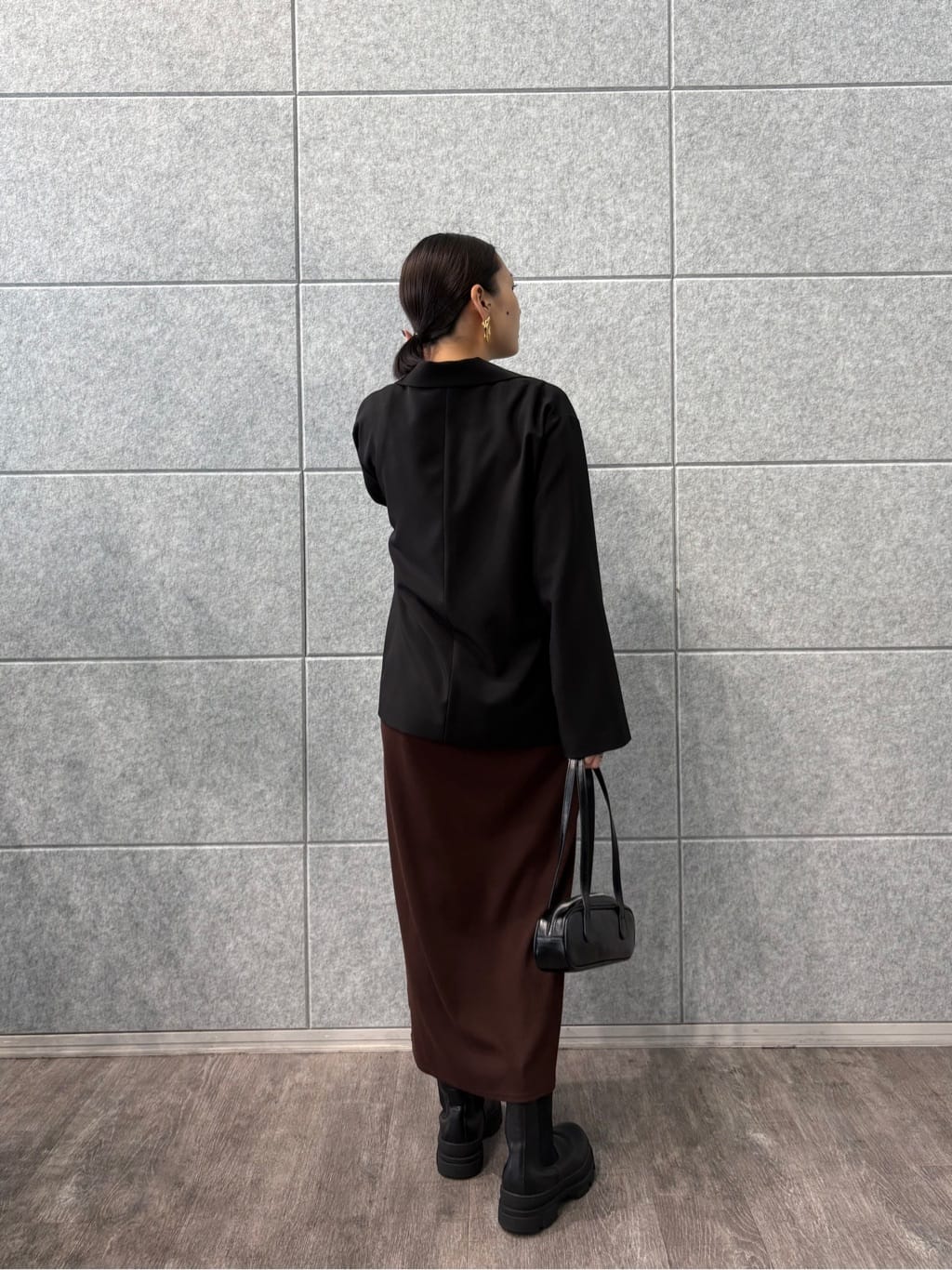ayanoさんの「INDIVI｜タンクトップレイヤードワンピース」を使ったコーディネート