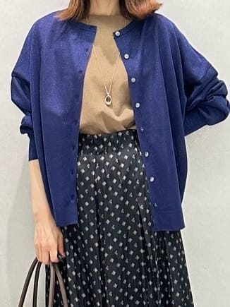 Miwaさんの「UNTITLED｜【セットアップ可/はっ水/通勤】リラククール 半袖ブラウス」を使ったコーディネート