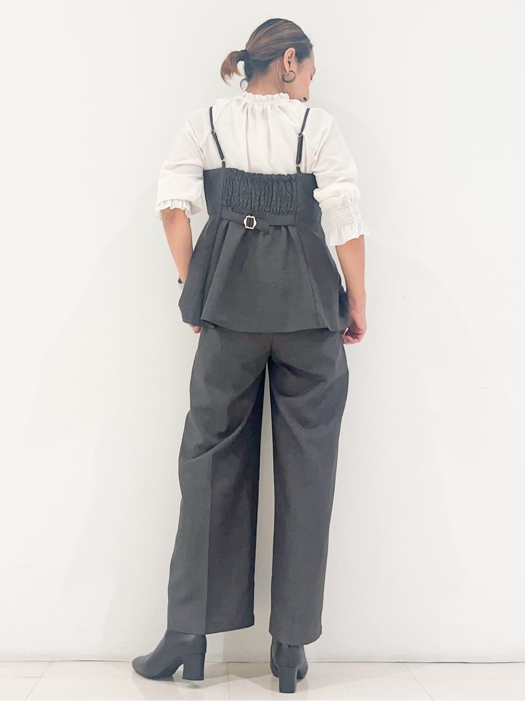 yuuco.さんの「grove｜【カセット服】主役級キャミビスチェ」を使ったコーディネート