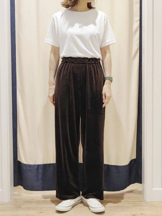 toyaさんの「Dessin｜【洗える】ラグランスリーブチュニックシャツ」を使ったコーディネート