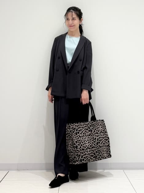 kayoさんの「INDIVI｜【インナーとしても活躍！】シンプルTシャツ」を使ったコーディネート