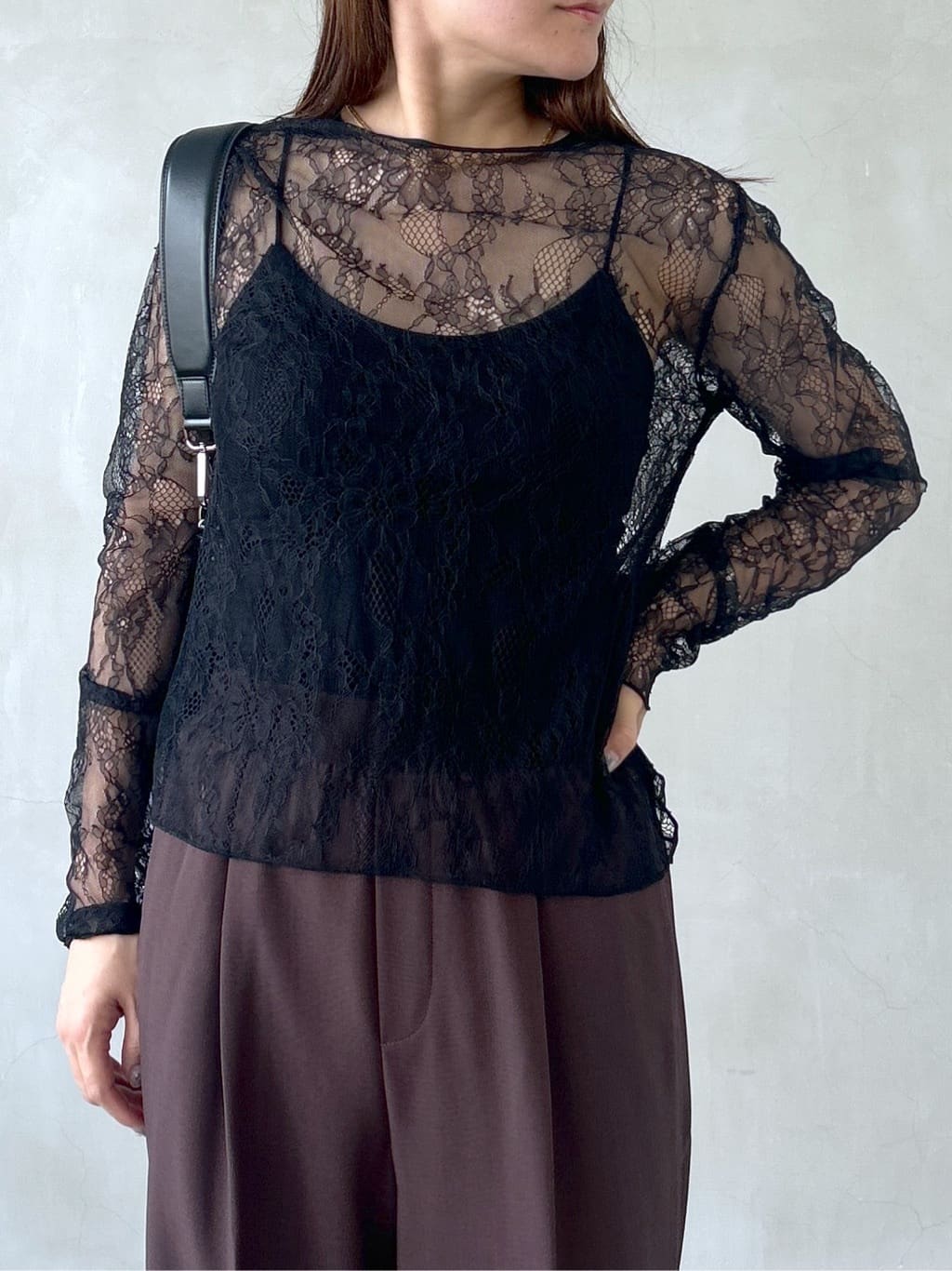 takaさんの「INDIVI｜Comfy SET UP｜イージーストレートワイドパンツ【セットアップ対応／通勤/カセット服】」を使ったコーディネート