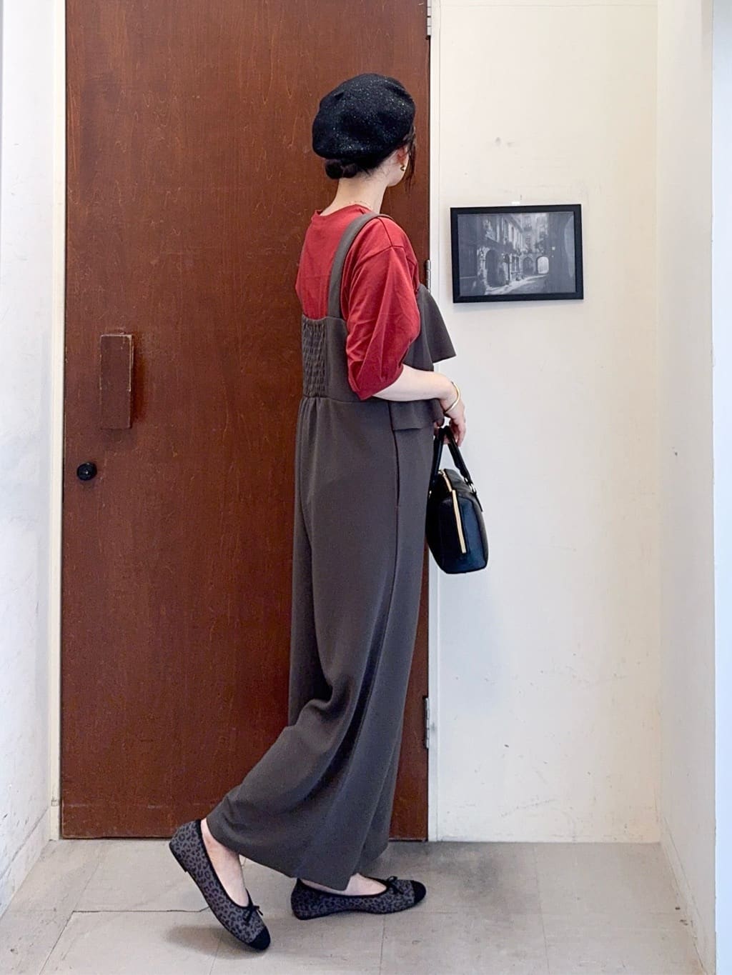 𝐇𝐢𝐫𝐨𝐦𝐢さんの「SHOO･LA･RUE｜リボンスクエア バレエシューズ」を使ったコーディネート