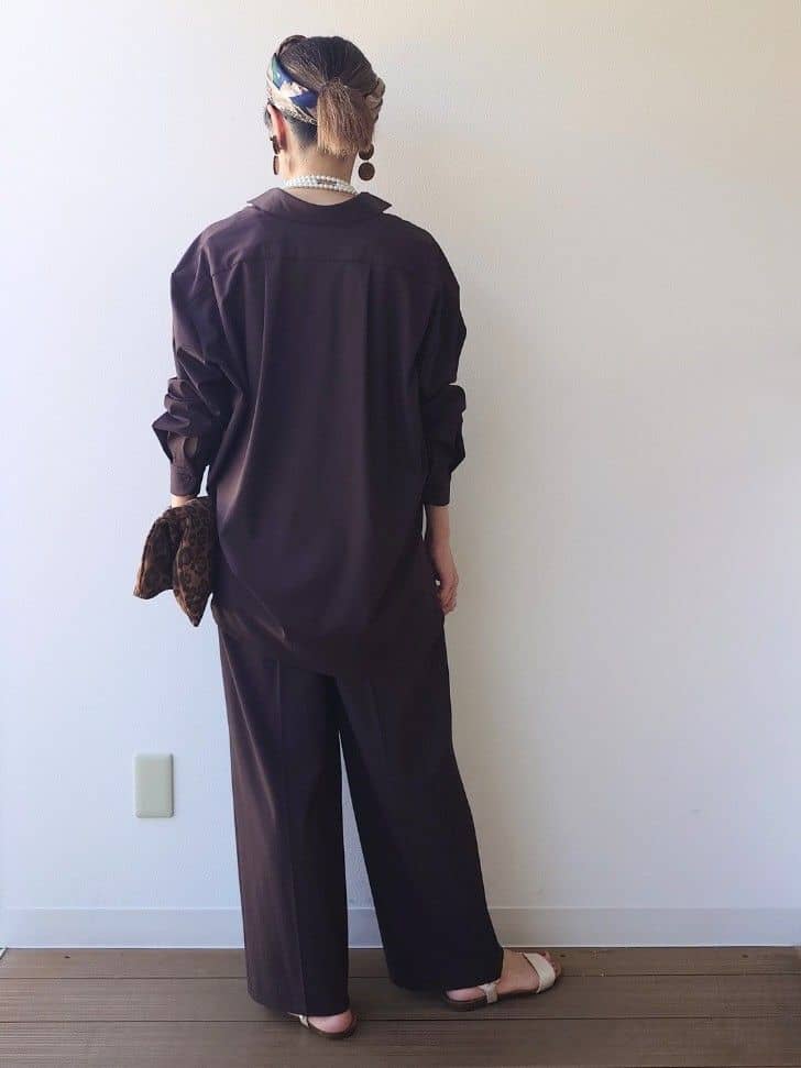 MUTSUKOさんの「UNTITLED｜【PROTAGPNISTA】QUICK DRY WAIST LOGO PANTS」を使ったコーディネート