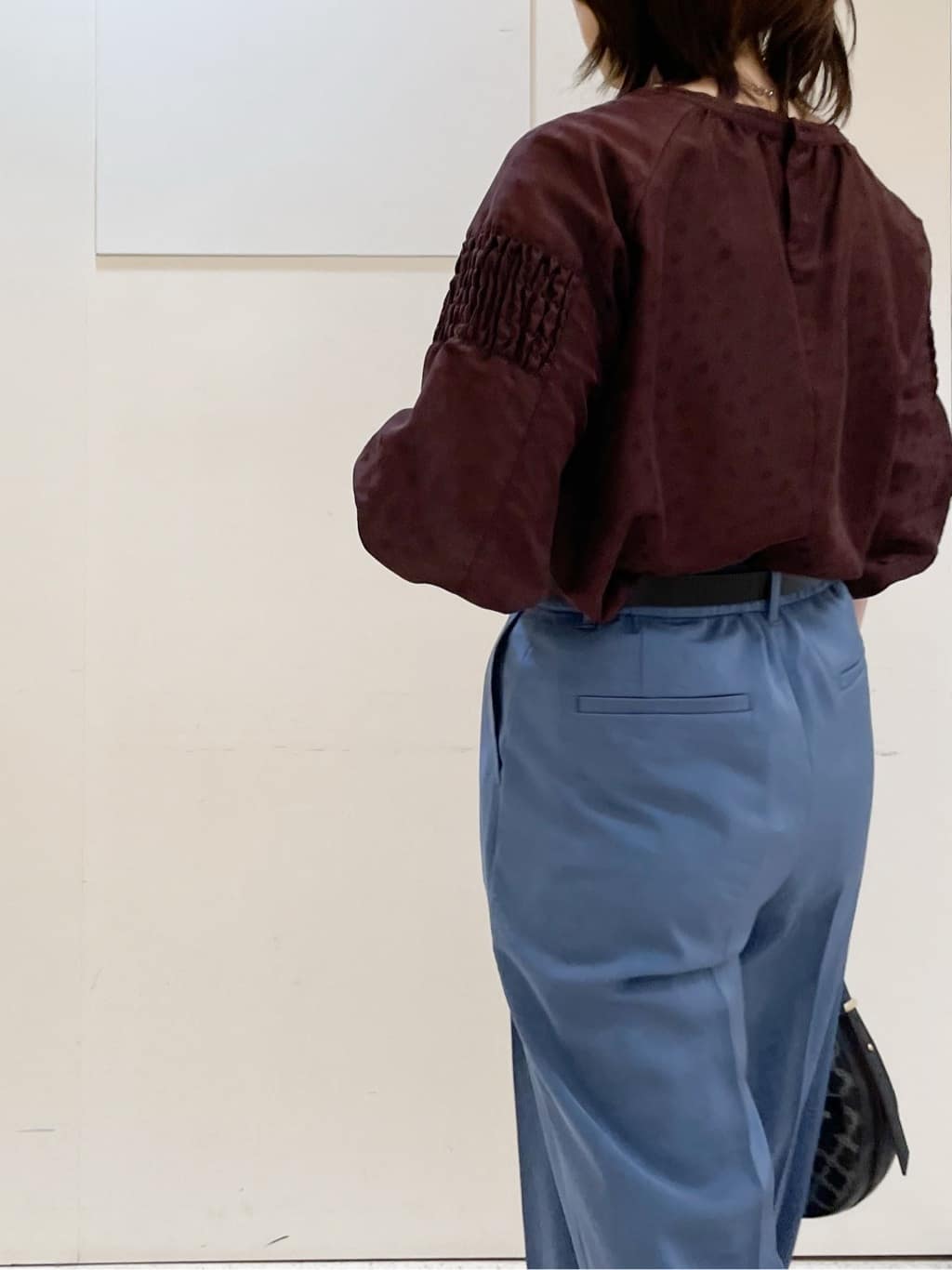 めいさんの「Reflect｜【一枚で着映える◎】レオパード風ジャカードブラウス」を使ったコーディネート