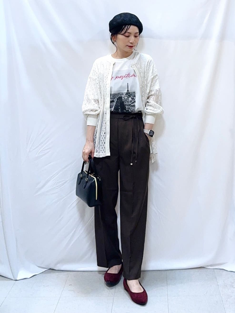 𝐇𝐢𝐫𝐨𝐦𝐢さんの「SHOO･LA･RUE｜【S-LL/ひんやり/UV】選べる6柄でそれぞれ欲しくなる プリントTシャツ」を使ったコーディネート