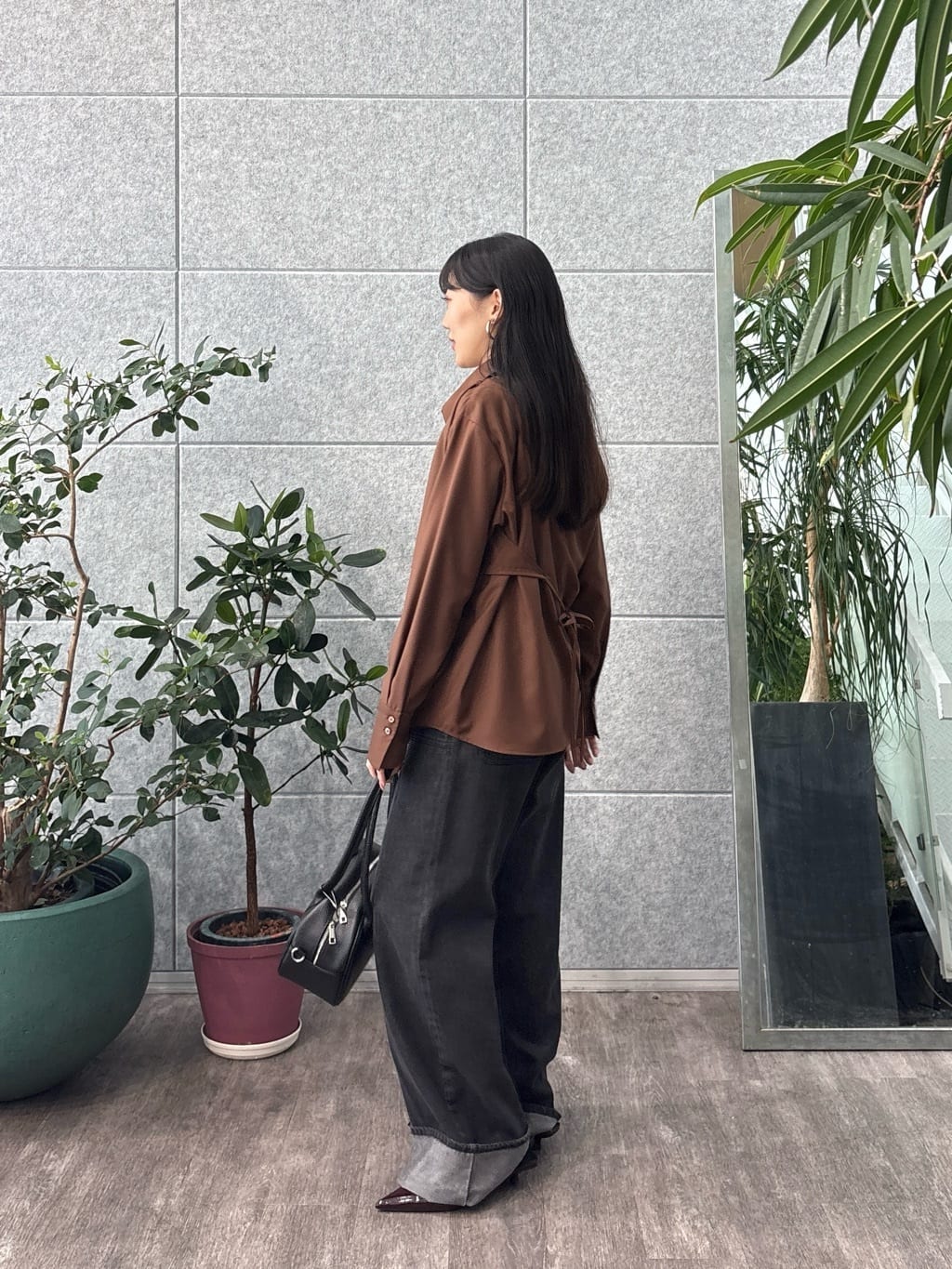 rinaさんの「INDIVI｜チュールベロアアンサンブル」を使ったコーディネート
