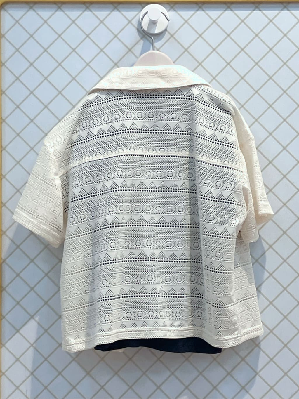 蒼さんの「SHOO･LA･RUE｜【130-150cm】レースシャツ」を使ったコーディネート