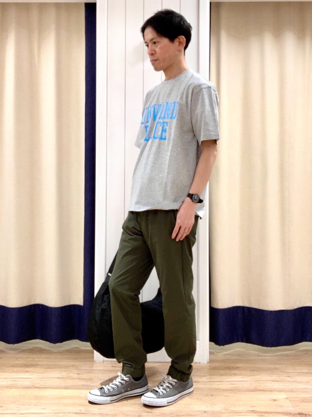 Takaさんの「Dessin｜【洗える】オーガニックコットン ロゴプリントTシャツ」を使ったコーディネート