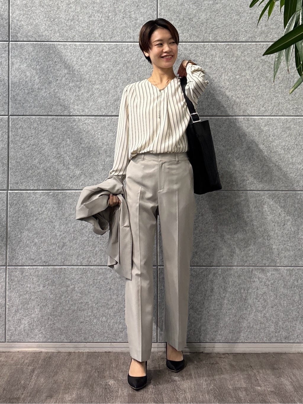 kanaeさんの「INDIVI｜【UVケア】ライトダブルジャケット」を使ったコーディネート