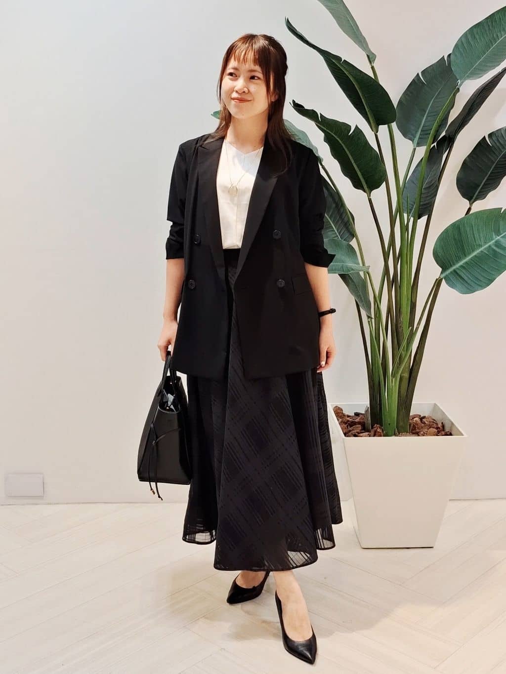 YuKaRiさんの「UNTITLED｜【軽く羽織れる！】ダブルジャケット」を使ったコーディネート