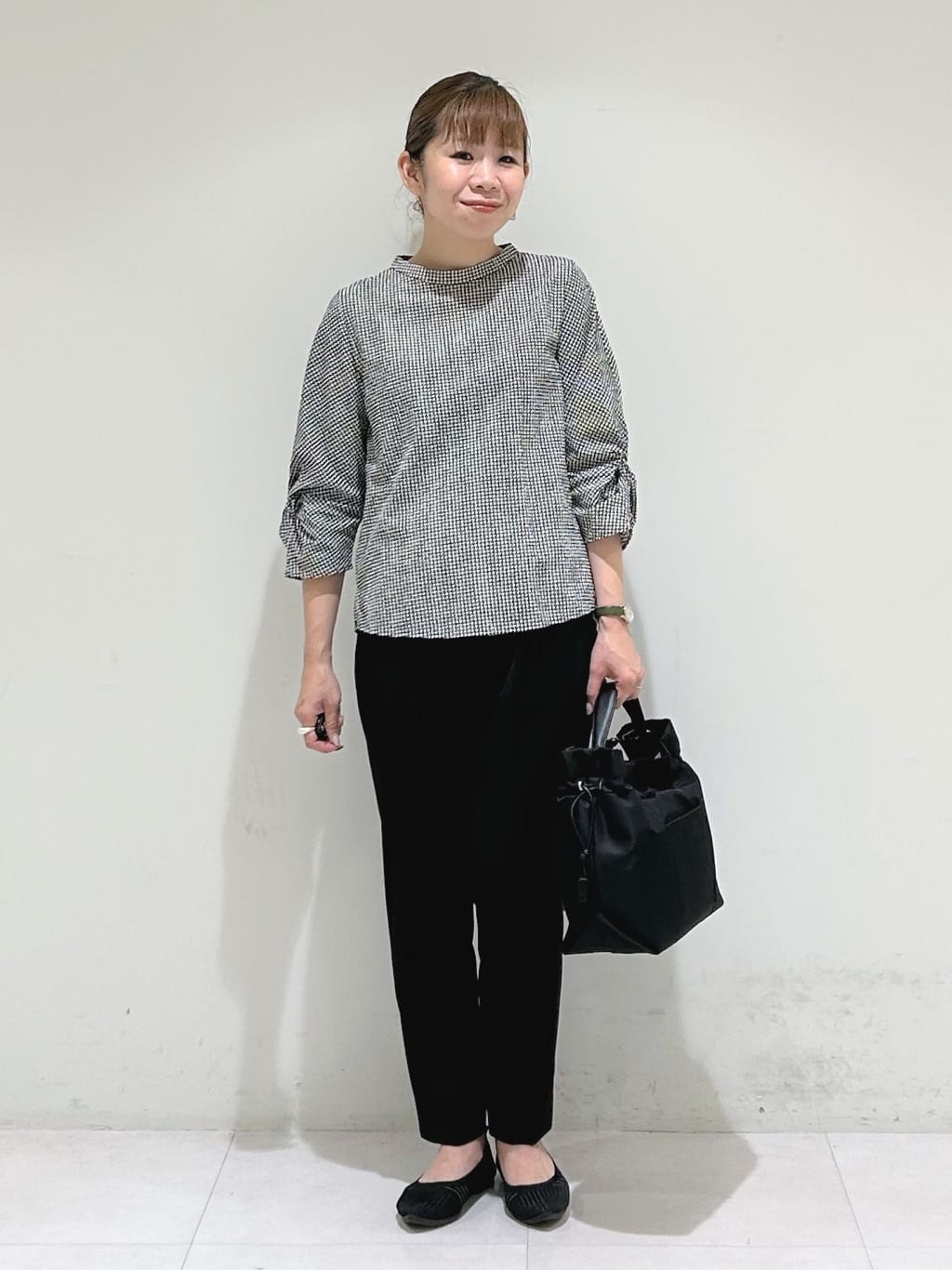 tsuyuさんの「INDIVI｜【軽く羽織れる！】ダブルジャケット」を使ったコーディネート