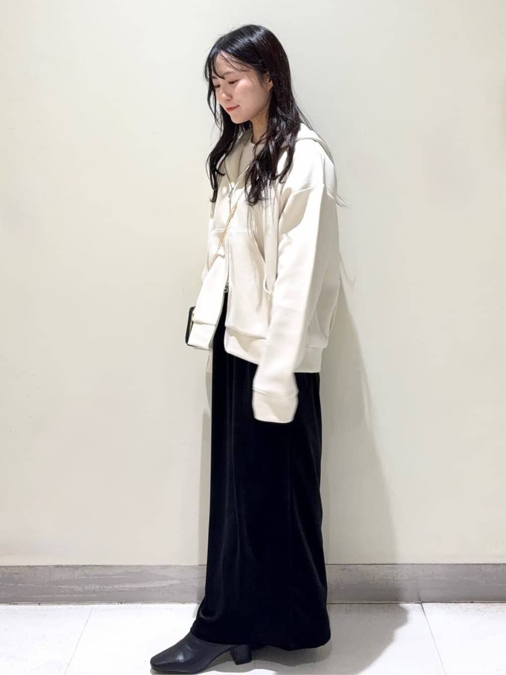 きみさんの「OPAQUE.CLIP｜フロッキーチュールトップス【洗濯機OK】」を使ったコーディネート