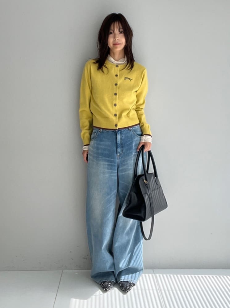 misaさんの「DRESSTERIOR｜【シアー素材】シアータートルトップス」を使ったコーディネート