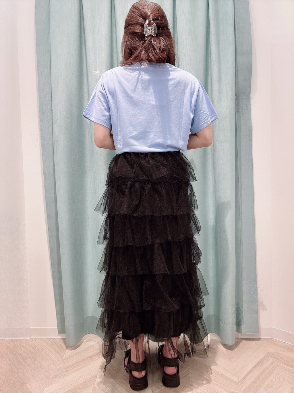 chn2さんの「SHOO･LA･RUE｜【S-LL/ひんやり/UV】選べる6柄でそれぞれ欲しくなる プリントTシャツ」を使ったコーディネート