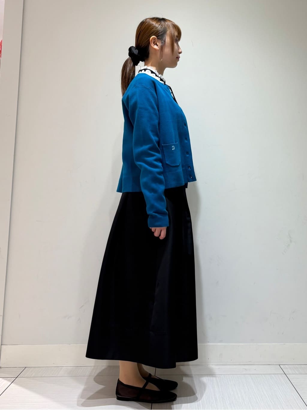 やなぎさんの「DRESSTERIOR｜キルテッドショルダーバッグ」を使ったコーディネート