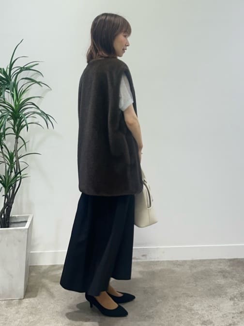 Miwaさんの「UNTITLED｜【洗える】ラメシアーTシャツ」を使ったコーディネート