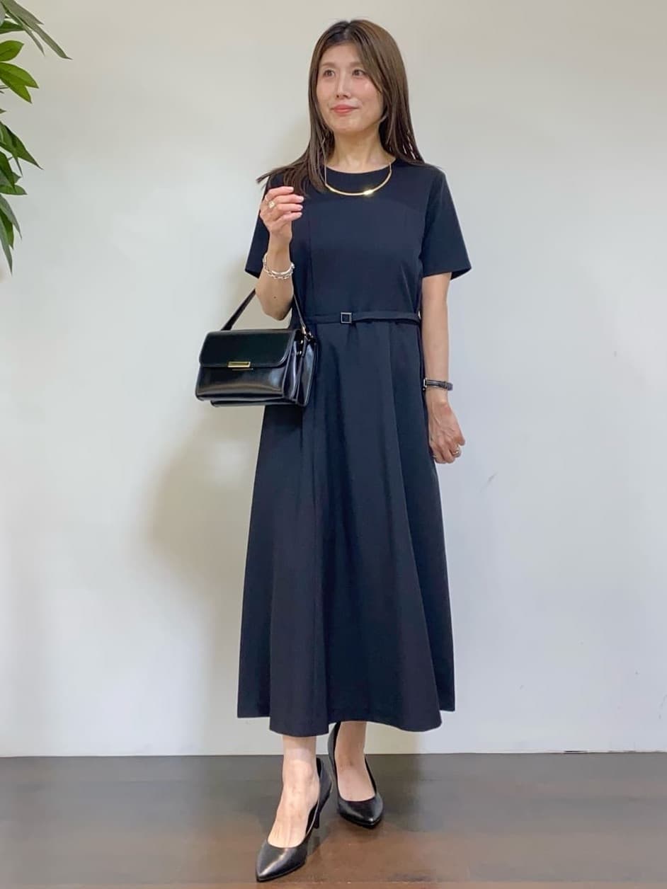 tomoさんの「UNTITLED｜【短丈/日本製】カラミ風メッシュ ノーカラージャケット」を使ったコーディネート