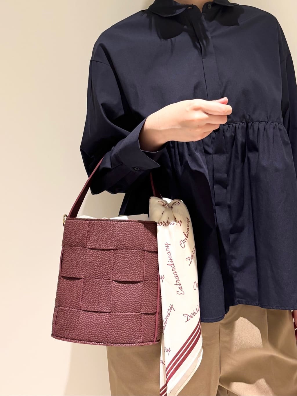 mayuさんの「Dessin｜【2WAY】メッシュバケツBAG」を使ったコーディネート