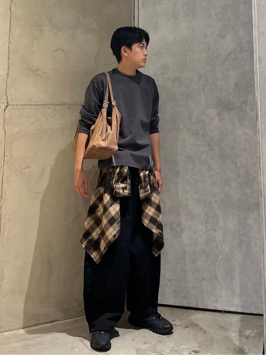 ゆーさんさんの「tk.TAKEO KIKUCHI｜デザインステッチTシャツ」を使ったコーディネート