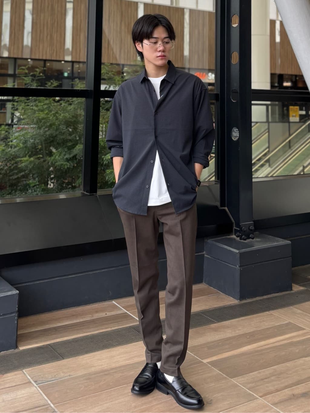 うらしーさんの「THE SHOP TK｜【ご好評につき再入荷！】PERFECTEE／パーフェクティー 接触冷感／吸水速乾／UVカット／防シワ」を使ったコーディネート