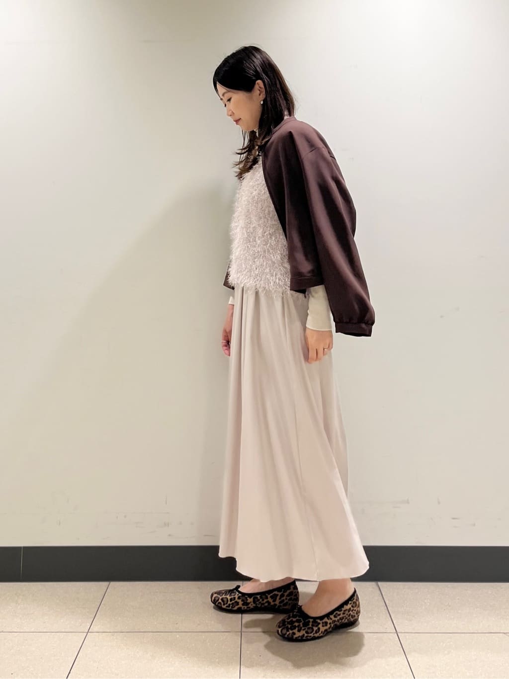 shokoさんの「INDIVI｜【洗える／UVケア／吸汗速乾】ジョーゼットライトブルゾン」を使ったコーディネート