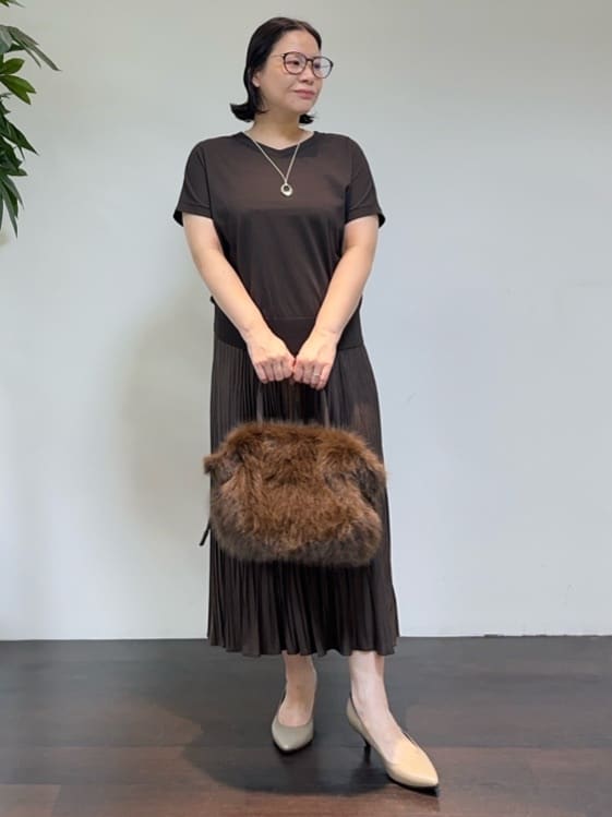 Asamiさんの「UNTITLED｜【洗える/前後2WAY】ネックプルオーバーニット」を使ったコーディネート