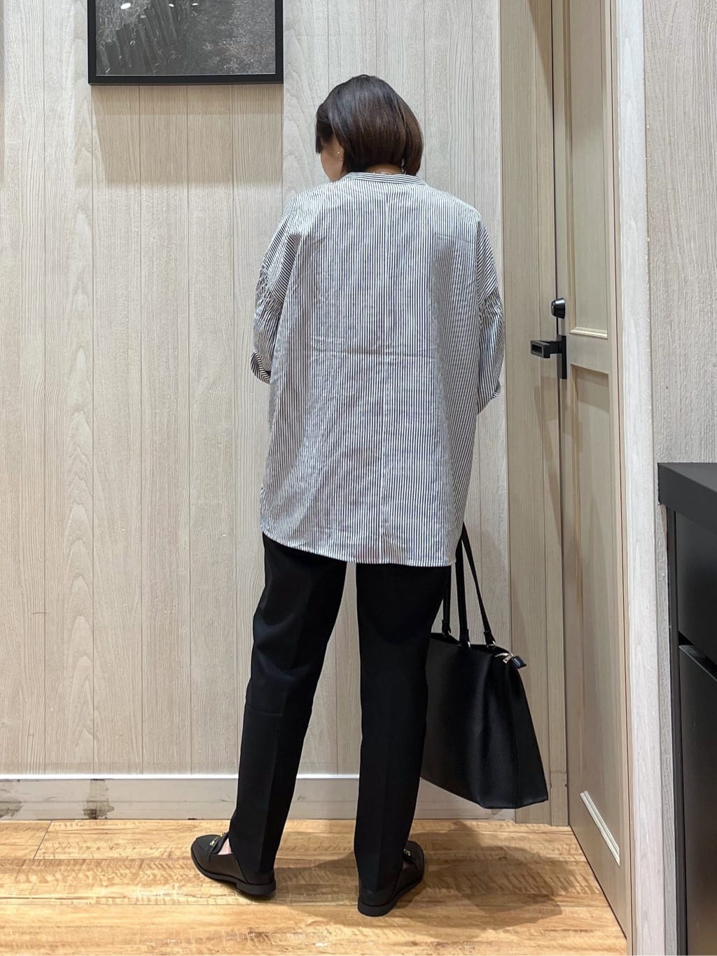 shirayuuuさんの「SHOO･LA･RUE｜【洗濯機可/S-3L/美脚シルエット】通勤・セレモニーにも　きちんと見えする ソフトスティックパンツ」を使ったコーディネート