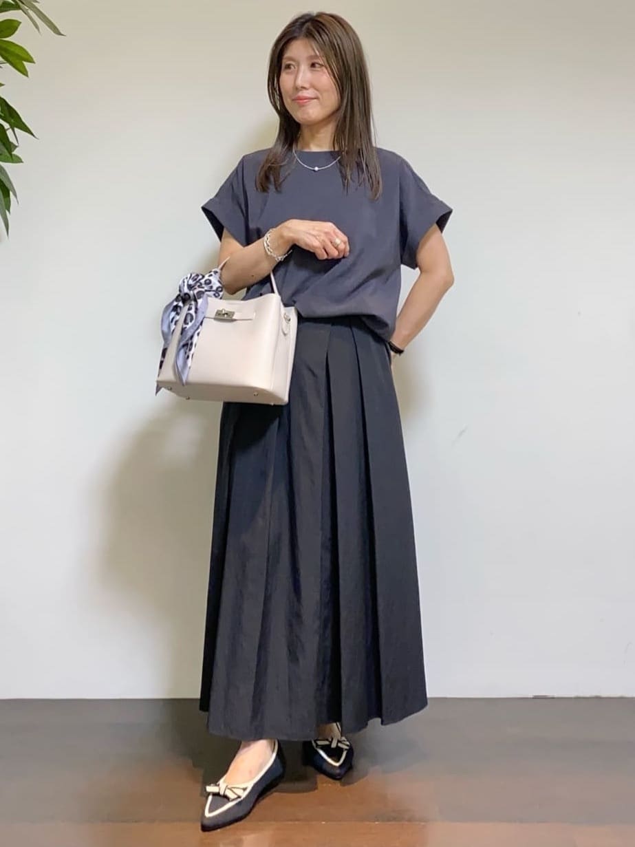 tomoさんの「UNTITLED｜コットンキャミソール」を使ったコーディネート