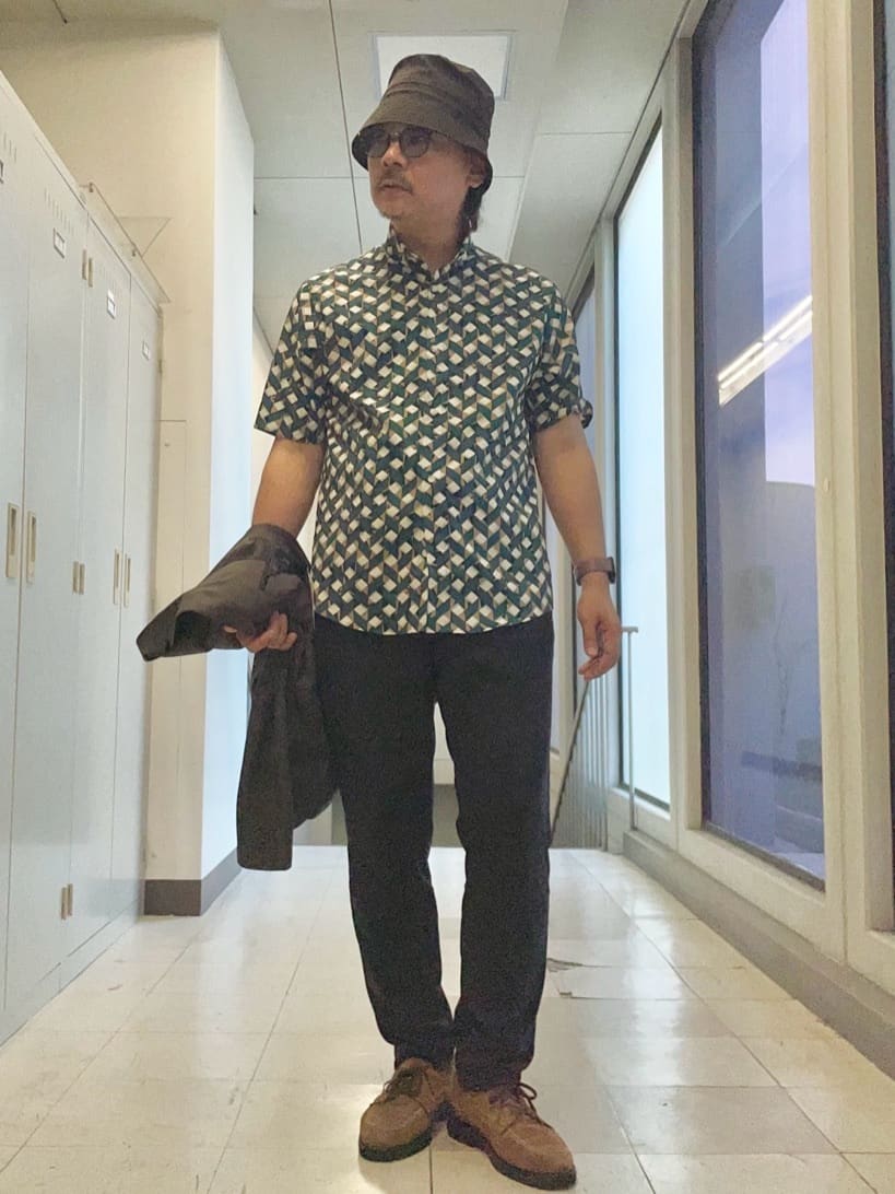 MAKOTO AIさんの「TAKEO KIKUCHI｜【COOL CITY WEAR】アーバンクール ジャケット /接触冷感・吸水速乾」を使ったコーディネート