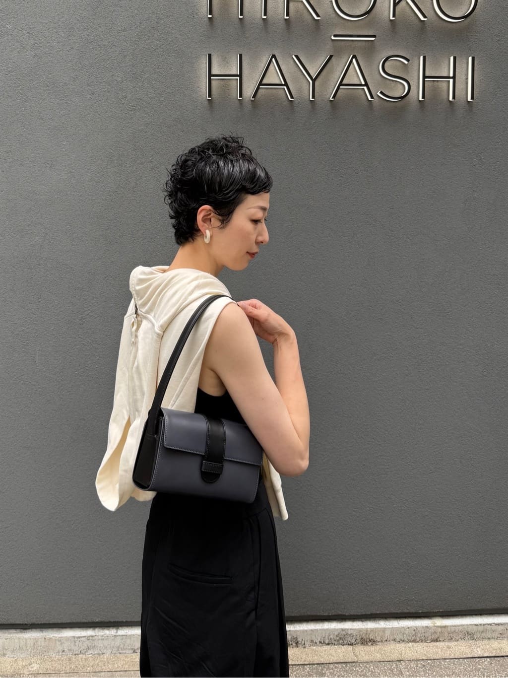 Kさんの「HIROKO HAYASHI｜PRATICO（プラティコ）ハンドバッグ」を使ったコーディネート