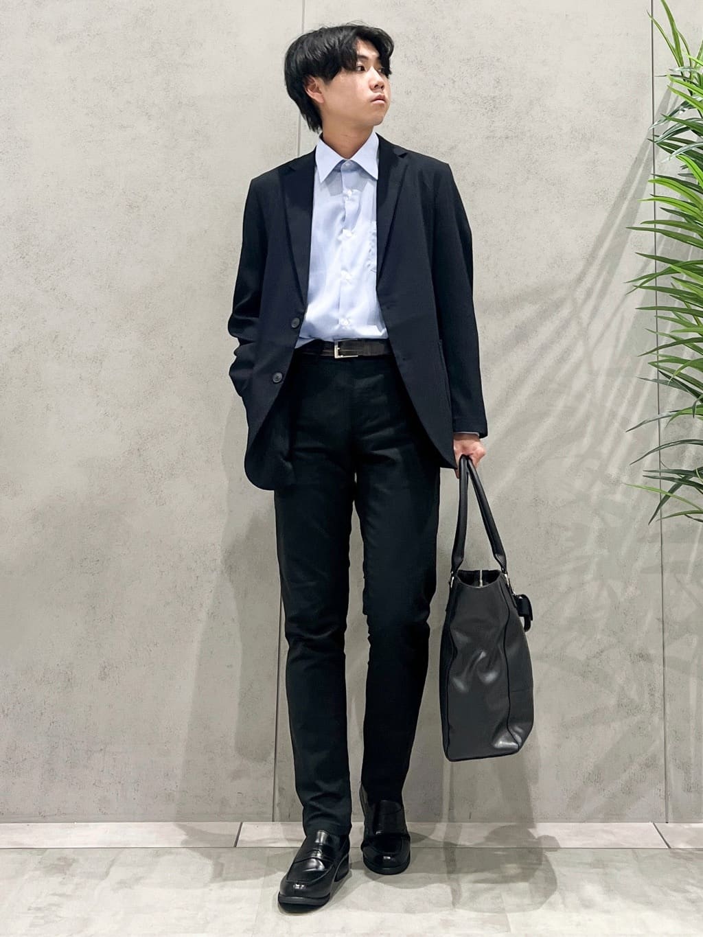 SHI-MAさんの「THE SHOP TK｜【Begin/ビギン10月号掲載】楊柳スマートジャケット　軽量/洗濯機OK/セットアップ可」を使ったコーディネート