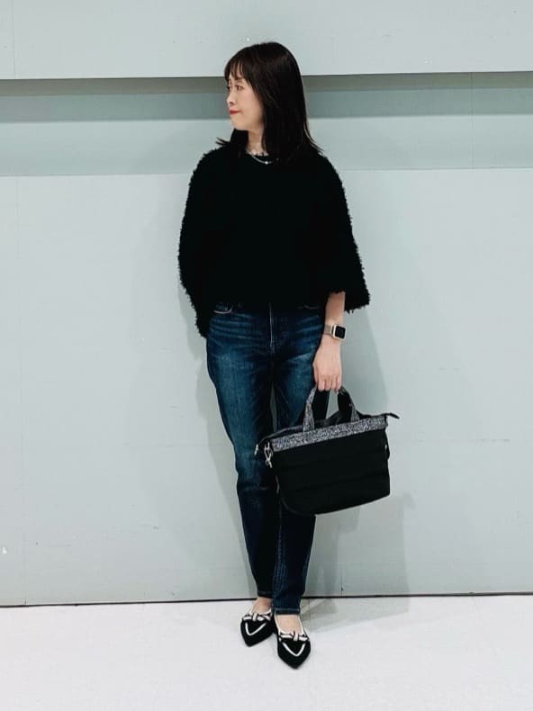 makiさんの「UNTITLED｜【Healthy DENIM&times;UNTITLED】別注 R Mrytle（リマートル）テーパードデニム」を使ったコーディネート