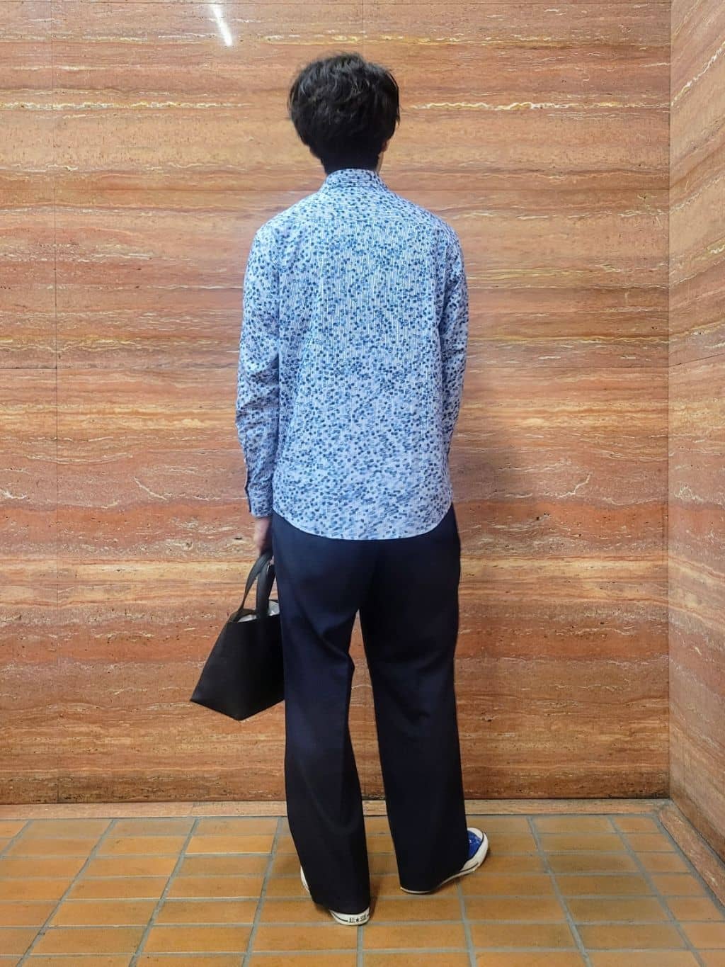 piroyaさんの「TAKEO KIKUCHI｜ストライプ小花 長袖シャツ」を使ったコーディネート