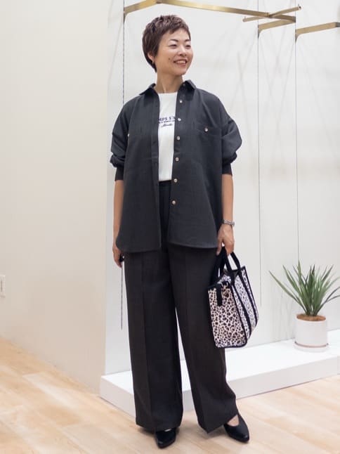 シュウコさんの「grove｜【カセット服】主役級キャミビスチェ」を使ったコーディネート