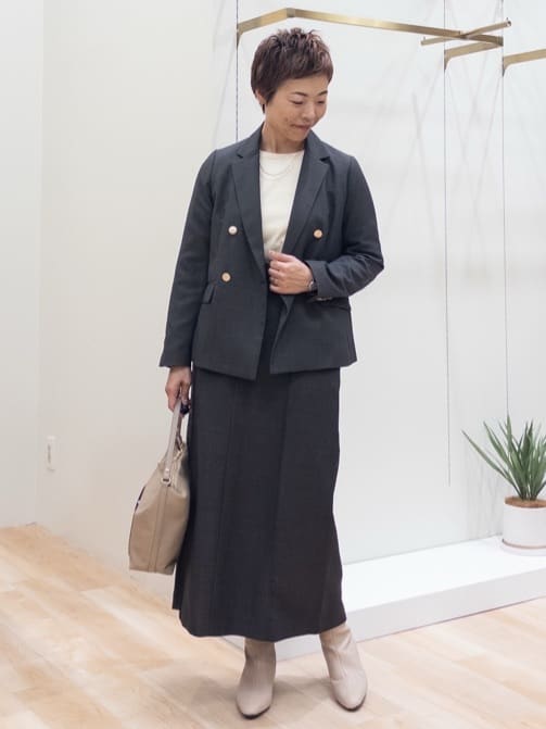 シュウコさんの「grove｜【カセット服】主役級キャミビスチェ」を使ったコーディネート
