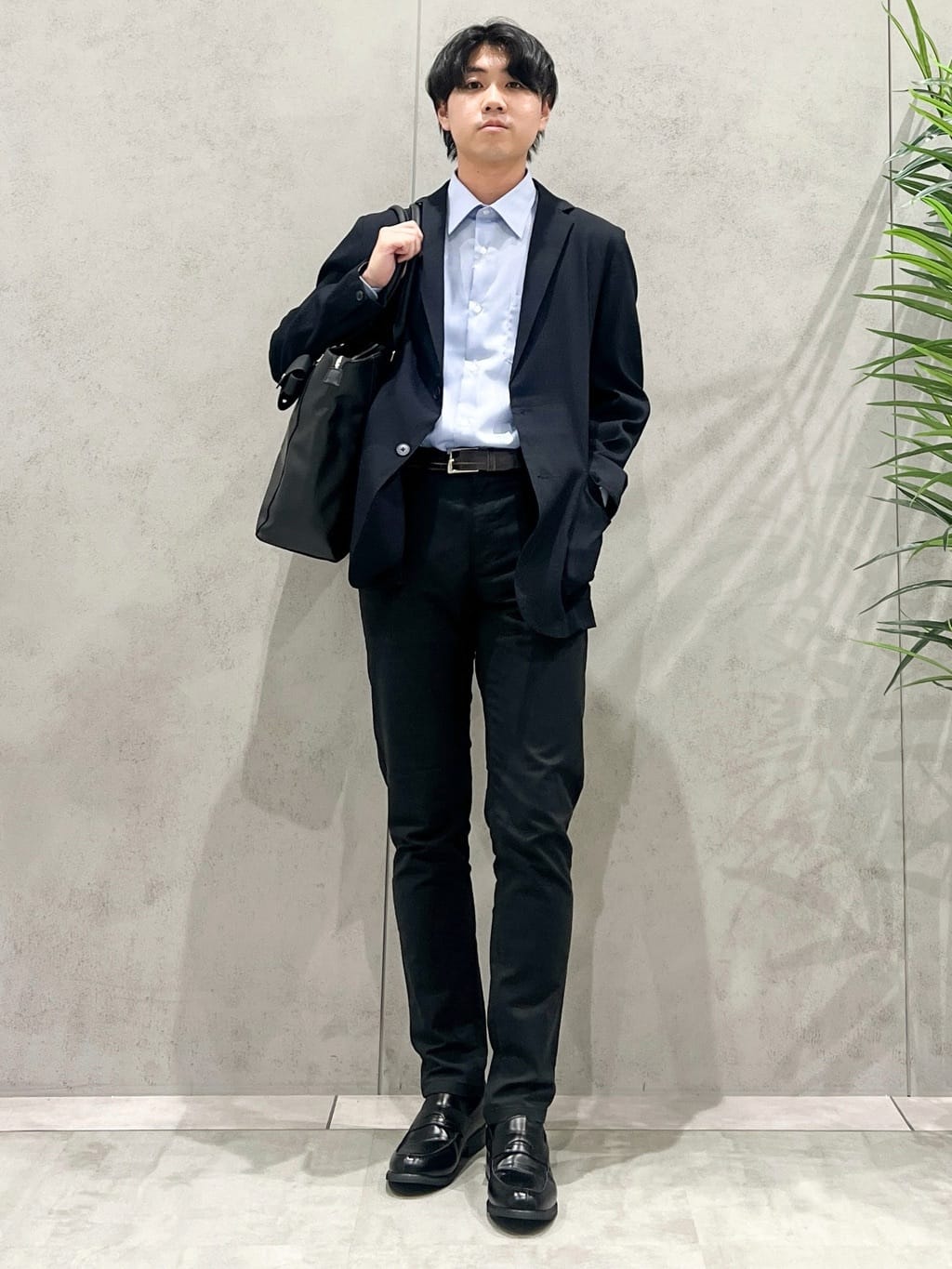 SHI-MAさんの「THE SHOP TK｜【Begin/ビギン10月号掲載】楊柳スマートジャケット　軽量/洗濯機OK/セットアップ可」を使ったコーディネート