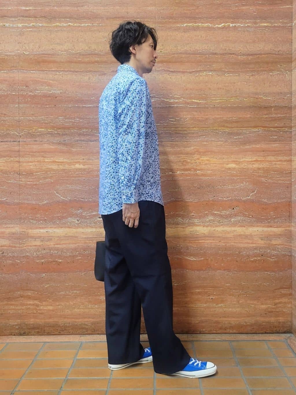 piroyaさんの「TAKEO KIKUCHI｜ストライプ小花 長袖シャツ」を使ったコーディネート