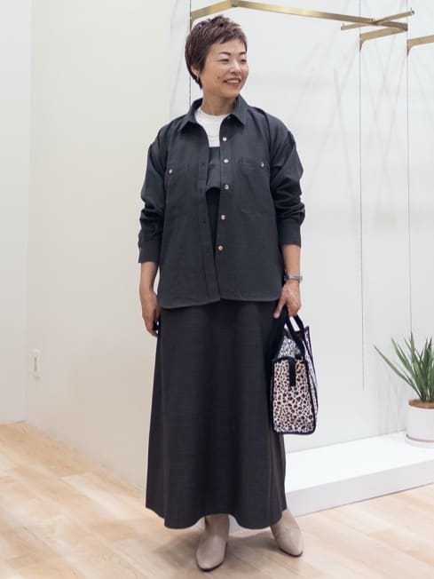シュウコさんの「grove｜【カセット服】主役級キャミビスチェ」を使ったコーディネート