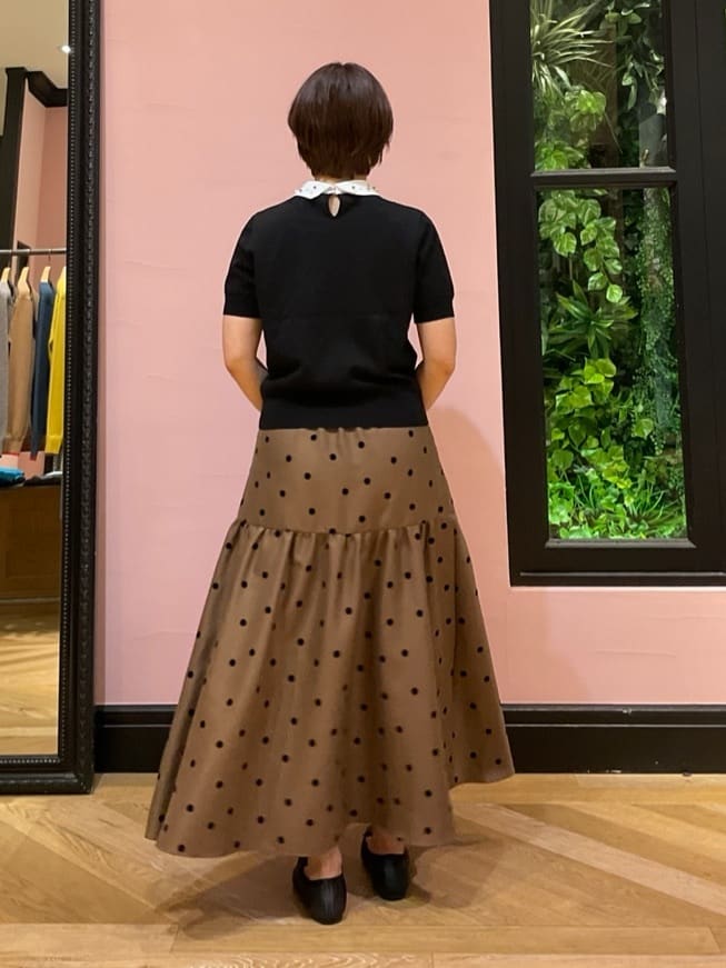 ogataさんの「DRESSTERIOR｜◆ソフトレザーバレエシューズ」を使ったコーディネート