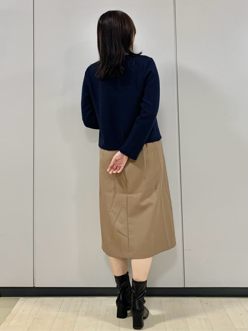 kasumiさんの「index｜ストレッチノーカラーブルゾン【洗濯機OK】」を使ったコーディネート