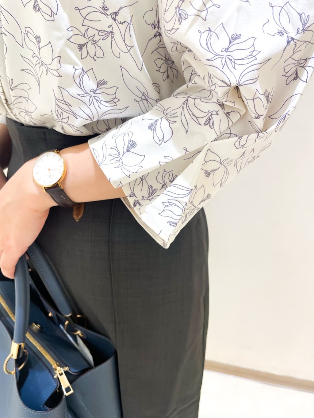 Puuさんの「grove｜【カセット服】洗えるストレートシルエットスカート」を使ったコーディネート