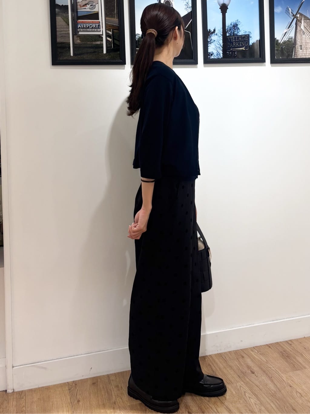 Ririkaさんの「Dessin｜【2点セット・洗える】2WAYカーディガン＆キャミソールアンサンブル」を使ったコーディネート