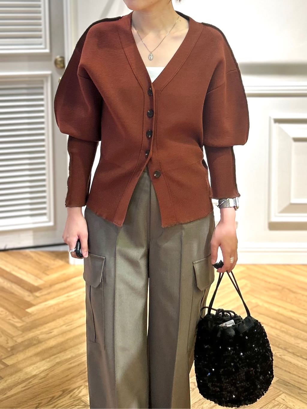 cocoさんの「DRESSTERIOR｜◆ソフトレザーバレエシューズ」を使ったコーディネート